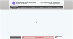 Desktop Screenshot of fmipa.unsrat.ac.id